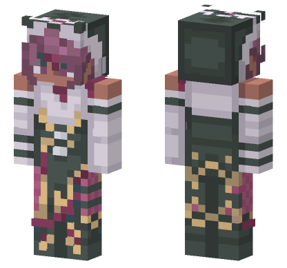Anime 15 Minecraft Bedrock skin