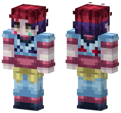 Anime 2 Minecraft Bedrock skin