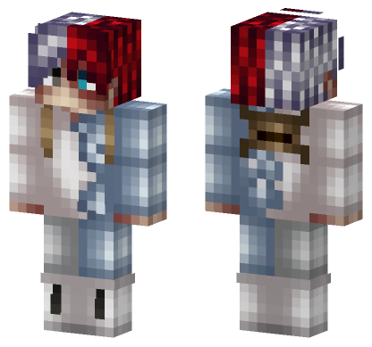 Anime 3 Minecraft Bedrock skin