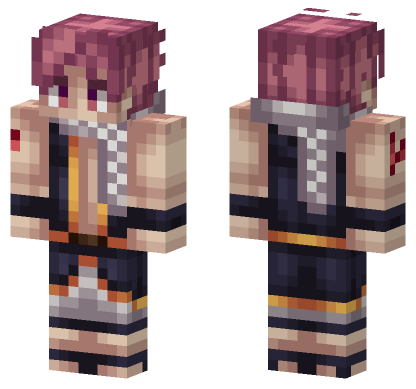 Anime 5 Minecraft Bedrock skin