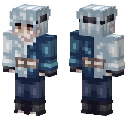 Anime 5 Minecraft Bedrock skin
