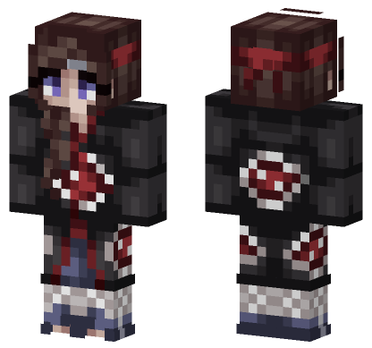 Anime 8 Minecraft Bedrock skin
