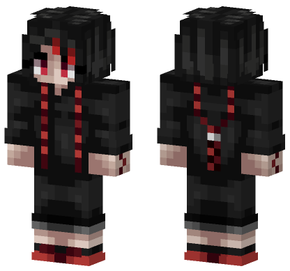Anime 8 Minecraft Bedrock skin