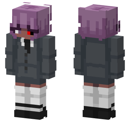 Anime 8 Minecraft Bedrock skin