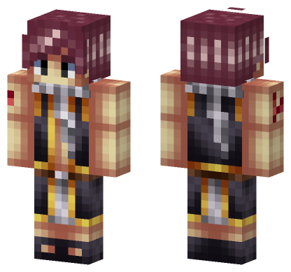Anime 9 Minecraft Bedrock skin