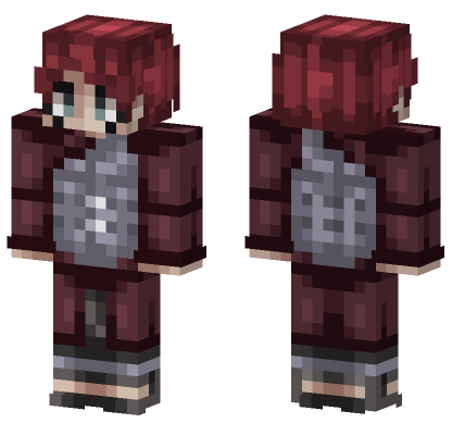 Anime 9 Minecraft Bedrock skin