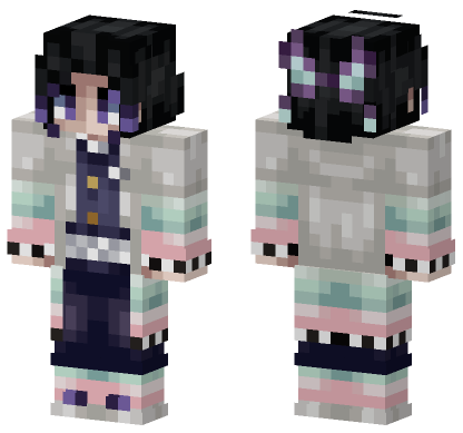 Anime 9 Minecraft Bedrock skin