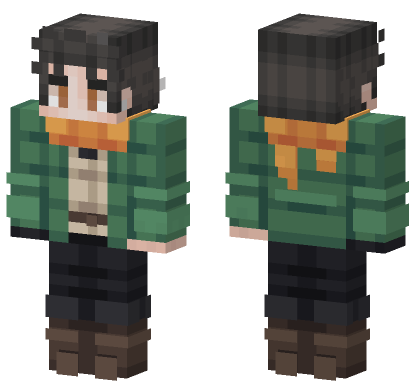 Anime Adventure Minecraft Bedrock skin
