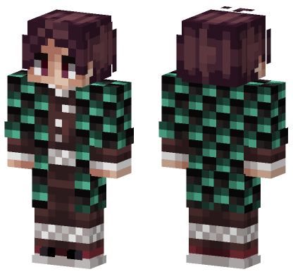 Anime Boy Outfit Minecraft Bedrock skin