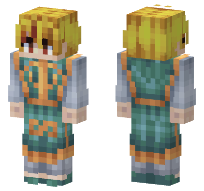 Anime Character Skin Minecraft Bedrock skin
