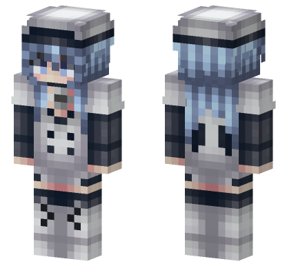 Anime Girl 1 Minecraft Bedrock skin