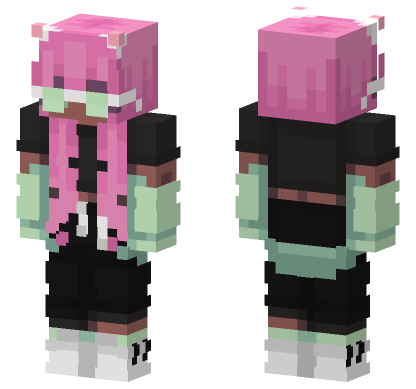 Anime Girl 7 Minecraft Bedrock skin