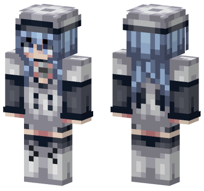 Anime Girl 8 Minecraft Bedrock skin