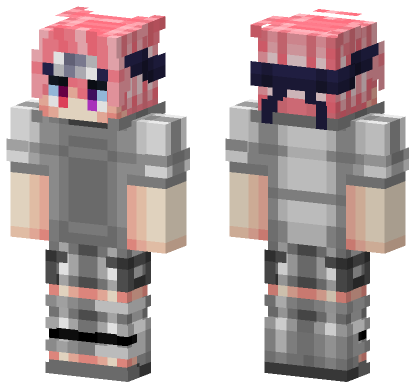 Anime Girl Outfit Minecraft Bedrock skin