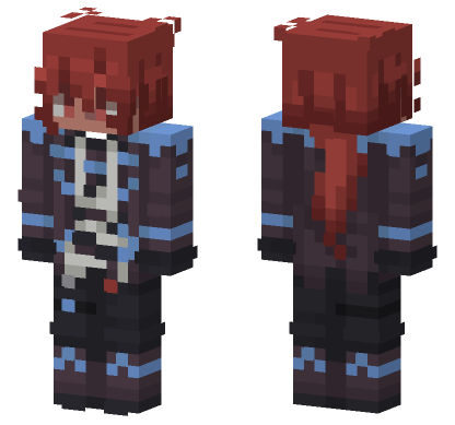 Anime Girl Skin Minecraft Bedrock skin