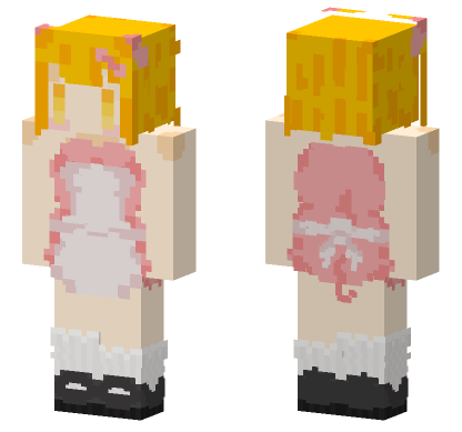 Anime Pig Fanskin Minecraft Bedrock skin