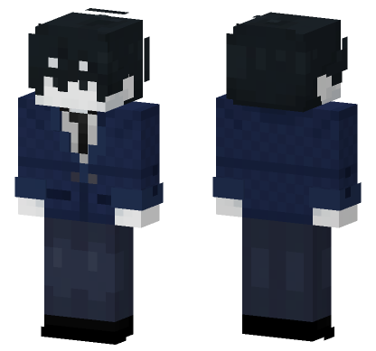 Anime School Skin 9 Minecraft Bedrock skin