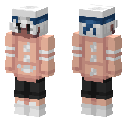 Anime Three Minecraft Bedrock skin