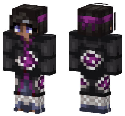 Anime Witch Skin Minecraft Bedrock skin