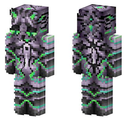 Anjari Mech Suit Minecraft Bedrock skin