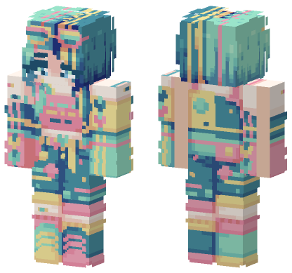 Another Dimension 5063890 Minecraft Bedrock skin