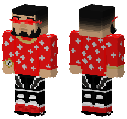 Anuel Aa 5355500 Minecraft Bedrock skin