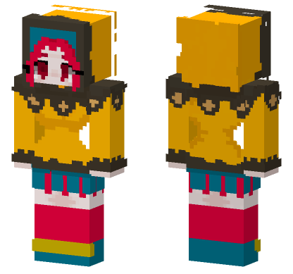 Anzu Fix Sorry Minecraft Bedrock skin