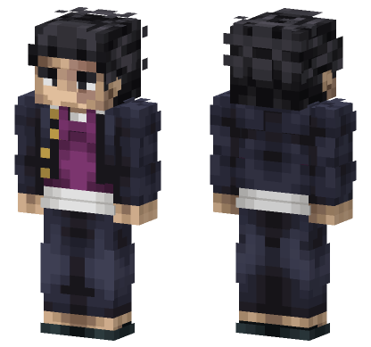 Aoi Todo Minecraft Bedrock skin