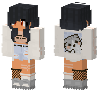 Aphamu Girls Day Out Minecraft Bedrock skin