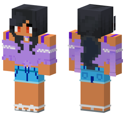 Aphmau 2 0 My Version Minecraft Bedrock skin