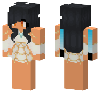 Aphmau Angel Fit Minecraft Bedrock skin