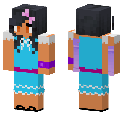 Aphmau Bo Peep Minecraft Bedrock skin