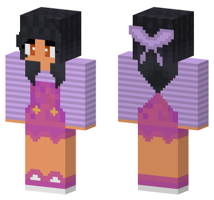 Aphmau Child HD Skin Minecraft Bedrock skin