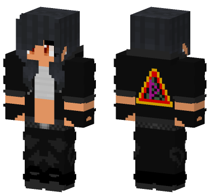 Aphmau Def Leppard Band Member Minecraft Bedrock skin