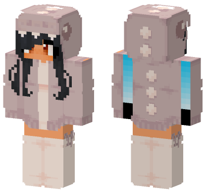 Aphmau Dino PJs Minecraft Bedrock skin