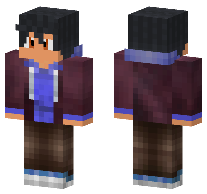 Aphmau Genderbend Adrian Minecraft Bedrock skin