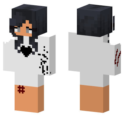 Aphmau Lost Everything Minecraft Bedrock skin