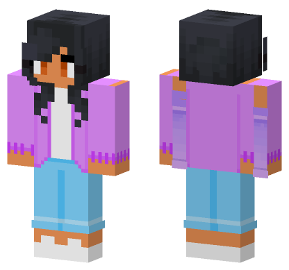 Aphmau Mom Skin Minecraft Bedrock skin