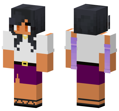 Aphmau Nightmare Shift Minecraft Bedrock skin
