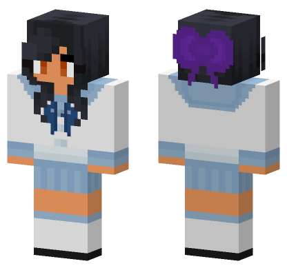 Aphmau School Uniform Minecraft Bedrock skin