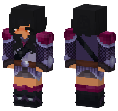 Aphmau Skin Minecraft Bedrock skin
