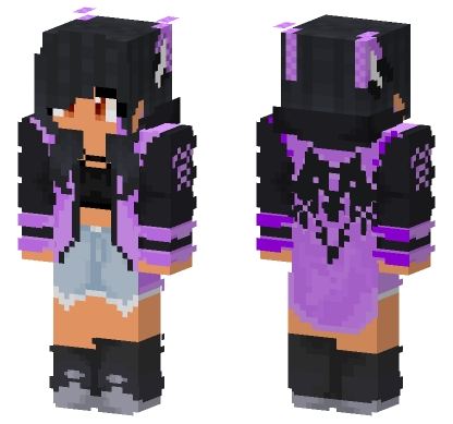 Aphmau Skin Minecraft Bedrock skin