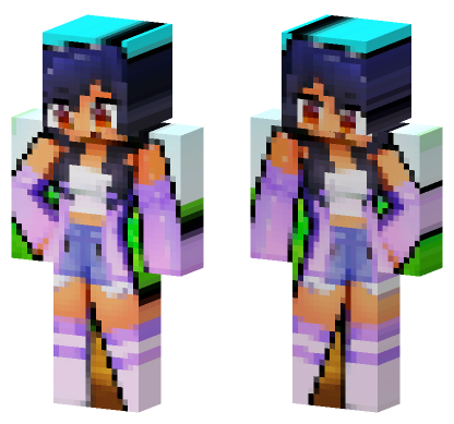 Aphmau Skin Minecraft Bedrock skin