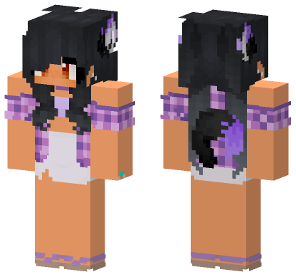 Aphmau Starlight New Minecraft Bedrock skin