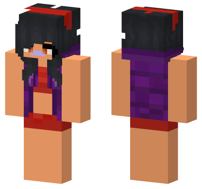 Aphmau Starlight Skin Minecraft Bedrock skin