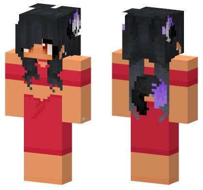 Aphmau Starlight Werewolf Minecraft Bedrock skin