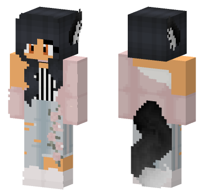 Aphmau Werewolf Skin Minecraft Bedrock skin