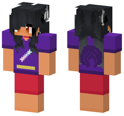 Aphmau Werewolf Starlight Minecraft Bedrock skin