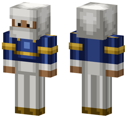 Arab Scholar Minecraft Bedrock skin