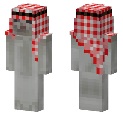 Arabic Cat Meme Minecraft Bedrock skin